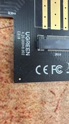 圖片 ✌️UGREEN ED10 NGFF + NVMe PCIe Adapter✌️