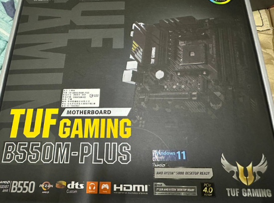 圖片 ASUS TUF GAMING B550M-PLUS
