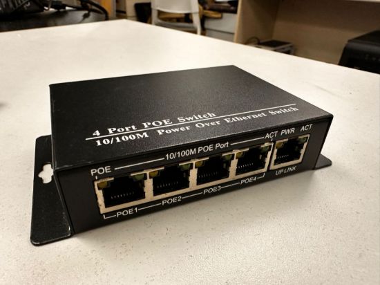 圖片 ✌️4-Port 48V PoE Fast Ethernet Switch (Unmanaged) ✌️