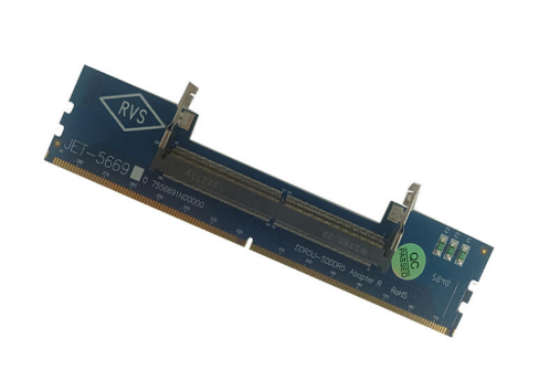 圖片 DDR5筆電記憶體槽轉DDR5桌機轉接卡 SO DDR5轉DDR5轉接卡
